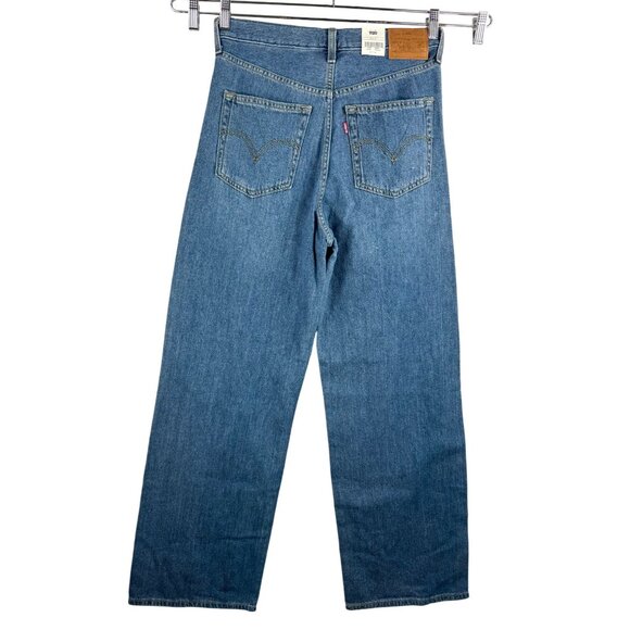 Levis performance High Loose jeans chill tech light hemp 90s boho sz 28 - Picture 3 of 11